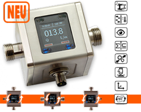 Magnetic Inductive Flowmeter - All Metal - Stainless Steel - MIM